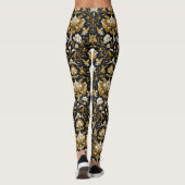 Baroque Floral Leggings (Rückseite)