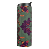 Baroque Floral Pattern Travel Mug Thermosbecher (Nach links gedreht)