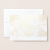 baroque folienkarte (Rückseite mit Umschlag)