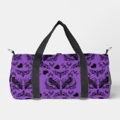 Baroque Gothic Pattern Duffle Bag (Vorderseite)