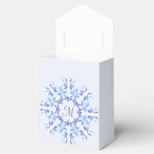 Baroque Gradient Mandala Design Geschenkschachtel (Geöffnet)