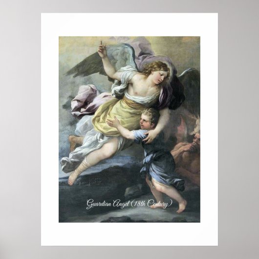 Baroque Guardian Angel Poster (Vorne)