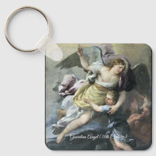 Baroque Guardian Angel Schlüsselanhänger