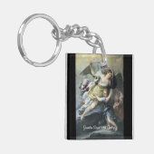 Baroque Guardian Angel Schlüsselanhänger (Vorderseite links)