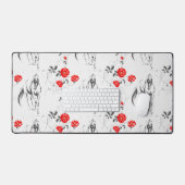 Baroque Horse Desk Mat Schreibtischunterlage (Tastatur & Maus)