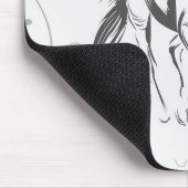 Baroque Horse Mousepad (Ecke)