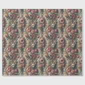 Baroque Hunger Pains – Gothic Victorian Geschenkpapier (Flach)