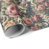 Baroque Hunger Pains – Gothic Victorian Geschenkpapier (Rolleneckpunkt)