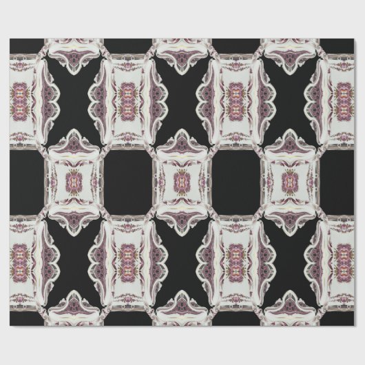 Baroque Kendal Chic Piazza della Riforma   Geschenkpapier (Flach)