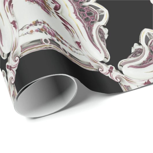 Baroque Kendal Chic Piazza della Riforma   Geschenkpapier (Rolleneckpunkt)