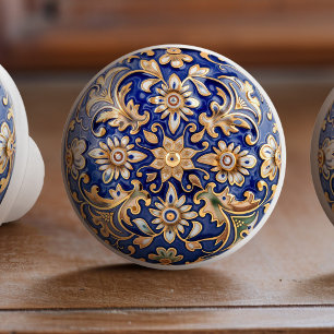 Baroque Majestic Keramik Knoblauch Pull Keramikknauf