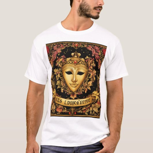 Baroque Maschera T - Shirt Logo - T - Shirt für Mä (Vorderseite)