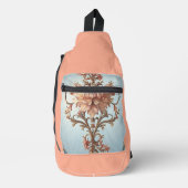 Baroque Rose  Crossbody Bag (Vorderseite)