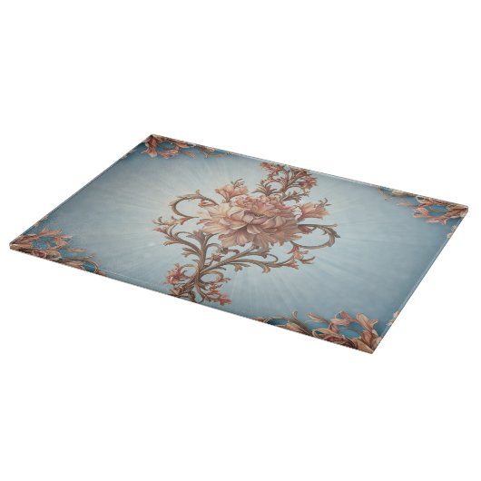 Baroque Rose Cutting Board Schneidebrett (Ecke)