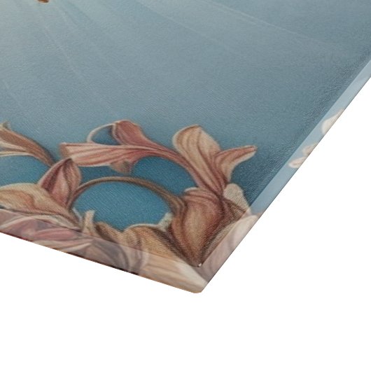 Baroque Rose Cutting Board Schneidebrett (Ecke)