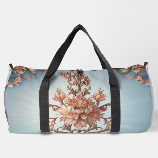 Baroque Rose Duffle Bag (Rückseite)