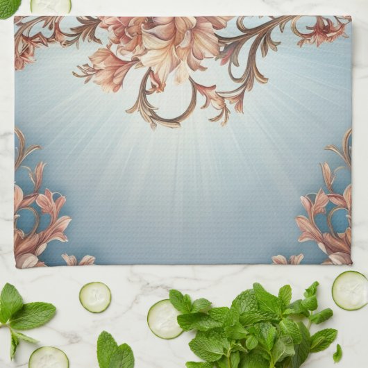 Baroque Rose  Elegance Kitchen Towels Geschirrtuch (Gefaltet)