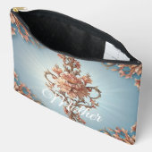 Baroque Rose Print Cut Sew Bag Zubehörtasche (Offen)