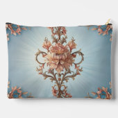 Baroque Rose Print Cut Sew Bag Zubehörtasche (Rückseite)