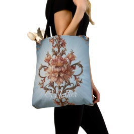 Baroque Rose Tote Tasche