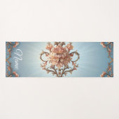 Baroque Rose Yogamatte (Vorderseite (Horizontal))