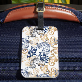 Baroque-Style Retro Classic Pattern Gepäckanhänger