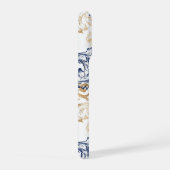 Baroque-Style Retro Classic Pattern  iPhone Hülle (Rechte Seite)