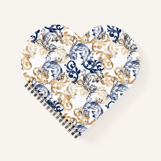 Baroque-Style Retro Classic Pattern  Notizblock (Vorderseite)