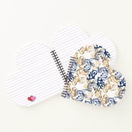 Baroque-Style Retro Classic Pattern Notizblock