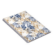 Baroque-Style Retro Classic Pattern  Notizblock (Rechte Seite)