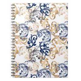 Baroque-Style Retro Classic Pattern Notizblock