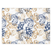 Baroque-Style Retro Classic Pattern  Tischdecke (Vorderseite (Horizontal))