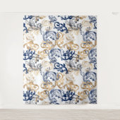 Baroque-Style Retro Classic Pattern  Wandteppich (Vorderseite)