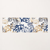 Baroque-Style Retro Classic Pattern  Yogamatte (Rückseite (Horizontal))