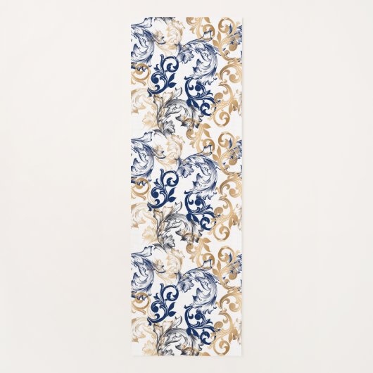 Baroque-Style Retro Classic Pattern  Yogamatte (Vorderseite)