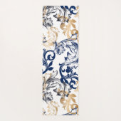 Baroque-Style Retro Classic Pattern  Yogamatte (Rückseite)