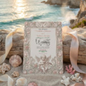 Baroque Swan & Cherub Wedding Invitation. Einladung