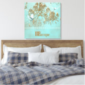 BAROQUE - überzogene Canvas Leinwanddruck (Insitu (Schlafzimmer))