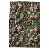 Baroquing Boundaries - Gotisch Viktorianisch Mittlere Geschenktüte (Rückseite)