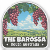 Barossa, Südaustralien-Aufkleber Aufkleber (Vorderseite)