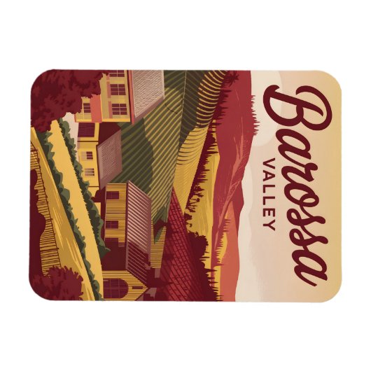 Barossa Vintag Magnet (Horizontal)