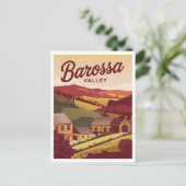 Barossa Vintag Postkarte (Stehend Vorderseite)