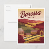 Barossa Vintag Postkarte (Vorne/Hinten)