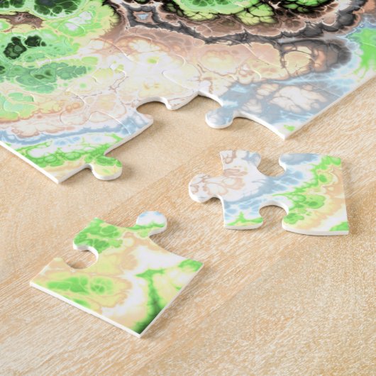 Barote Pastel Fraktal Abstrakte Kunst, Dichtung un Puzzle (Seite)