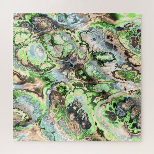 Barote Pastel Fraktal Abstrakte Kunst, Dichtung un Puzzle (Horizontal)