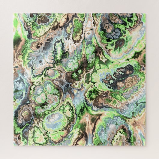 Barote Pastel Fraktal Abstrakte Kunst, Dichtung un Puzzle (Vertikal)