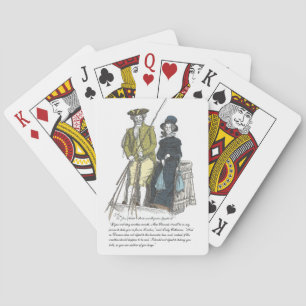 Barouche-Box Jane Austen Stolz und Vorurteil Spielkarten
