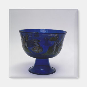 Barovier Cup', Heiratschale mit gemalt Magnet