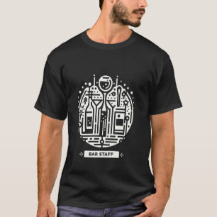 Barpersonal Barkeeper Arbeiter Service ------ T-Shirt