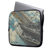 Barque Elissa Figurhead Laptopschutzhülle (Vorderseite Links)